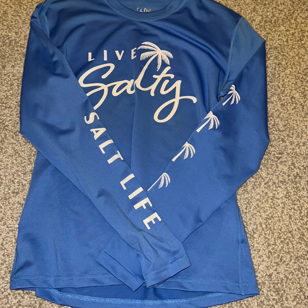 salt life long sleeve tee